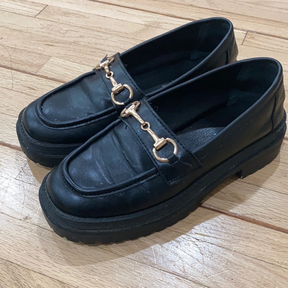 Platform loafers